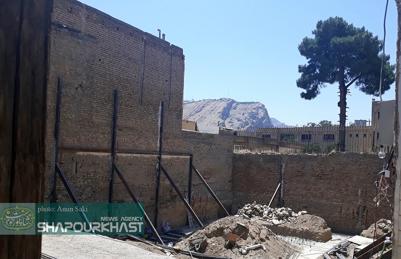 خانه تاریخی شعبان‌زاده خرم‌آباد، صددرصد تخریب شد + فیلم